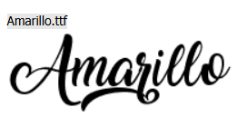 Font Times New Roman per scritte polistirolo