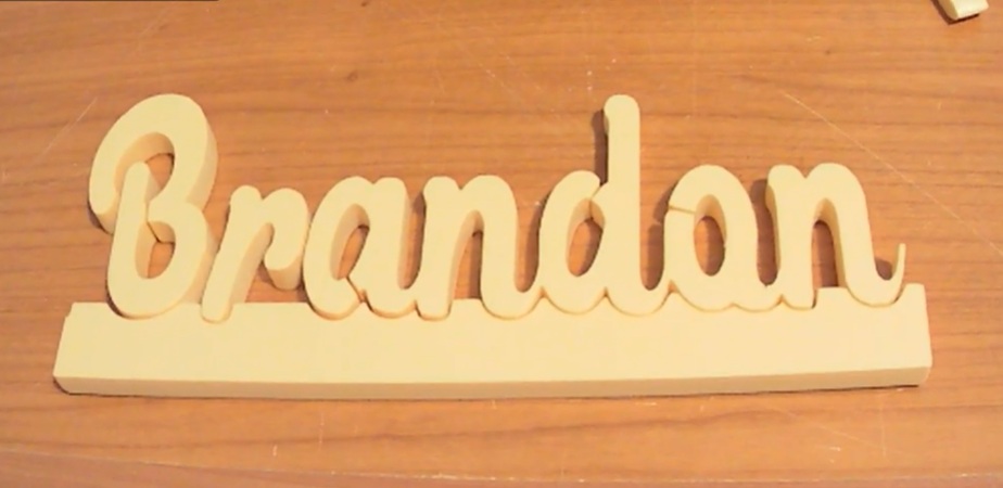 Lavoro completato Brandon in polistirolo